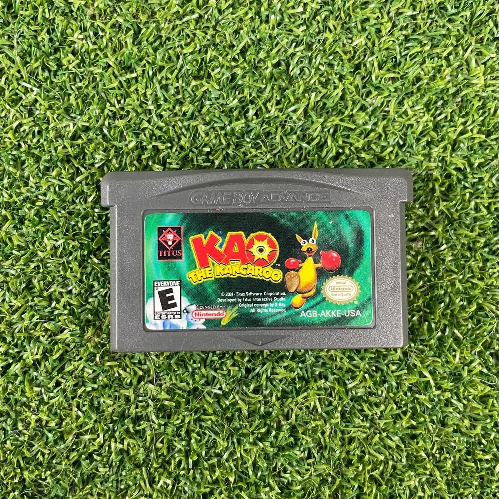 Kao the Kangaroo Nintendo Game Boy Advance Cartridge Only